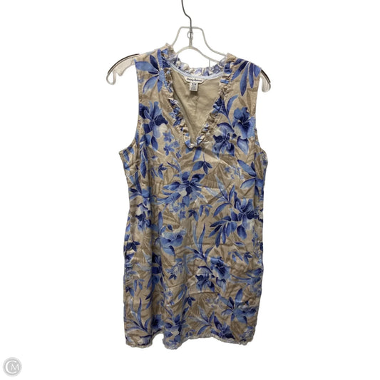 Dress Casual Midi By Tommy Bahama In Beige, Size: M