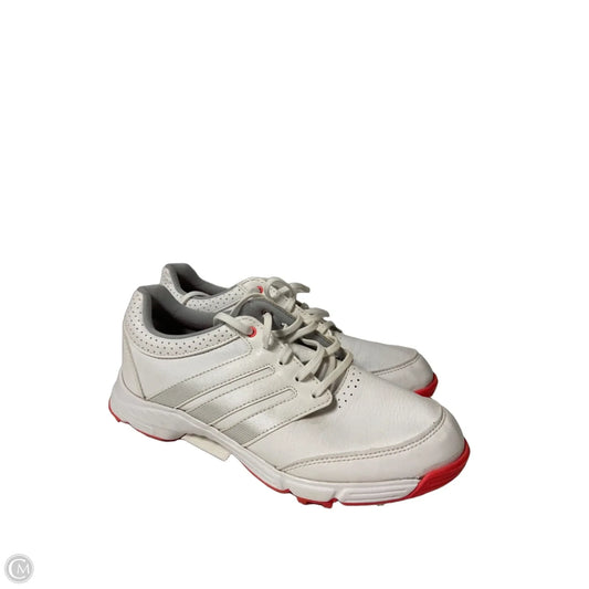 Shoes Athletic By Adidas In White, Size: 6.5