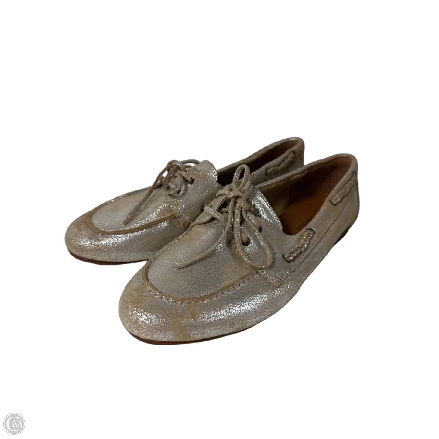 Shoes Flats By Lucky Brand In Gold, Size: 8.5