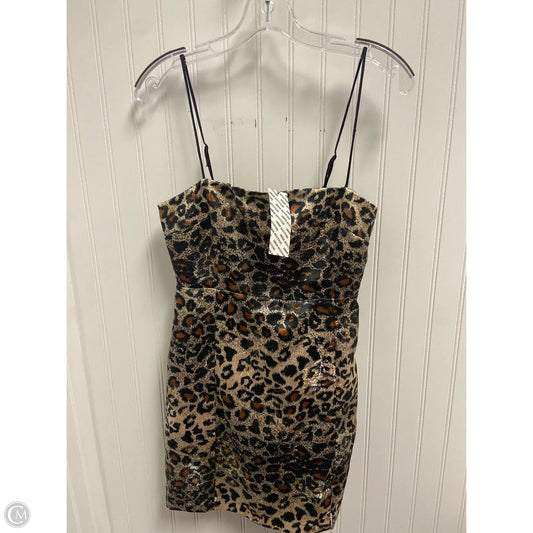 Dress Party Short By Urban Outfitters In Animal Print, Size: S