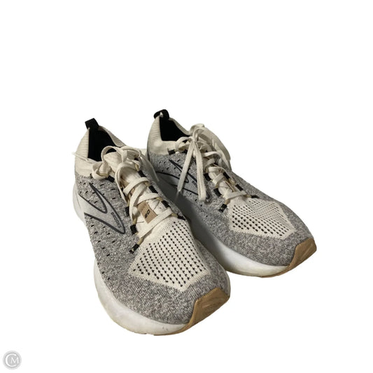 Shoes Athletic By Brooks In Grey, Size: 10