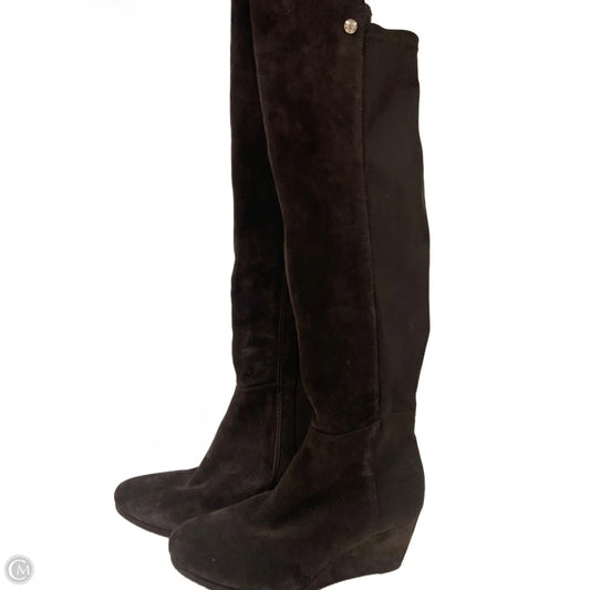 Boots Knee Heels By Vince Camuto In Brown, Size: 8