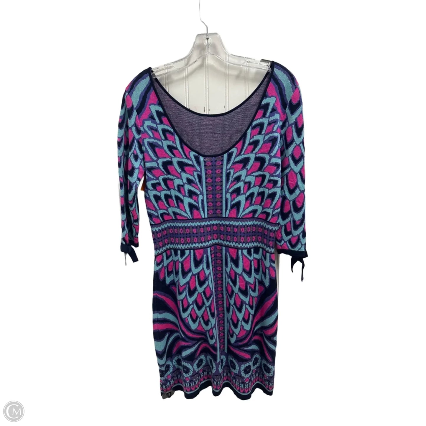 Dress Designer By Lilly Pulitzer In Blue & Purple, Size: L