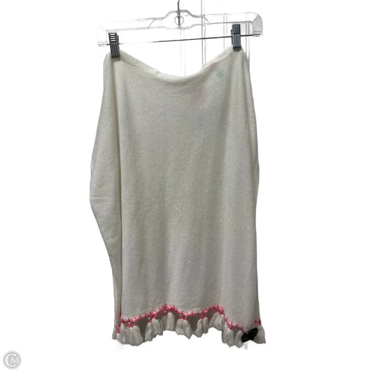 Poncho Designer By Lilly Pulitzer In White, Size: Osfm