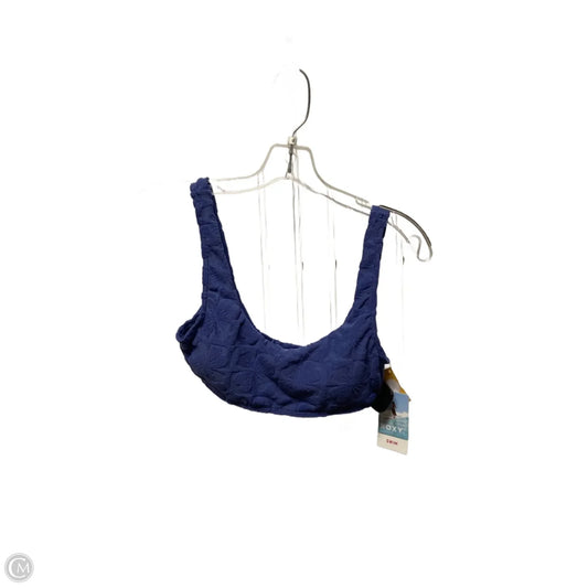 Swimsuit Top By Roxy In Blue, Size: S