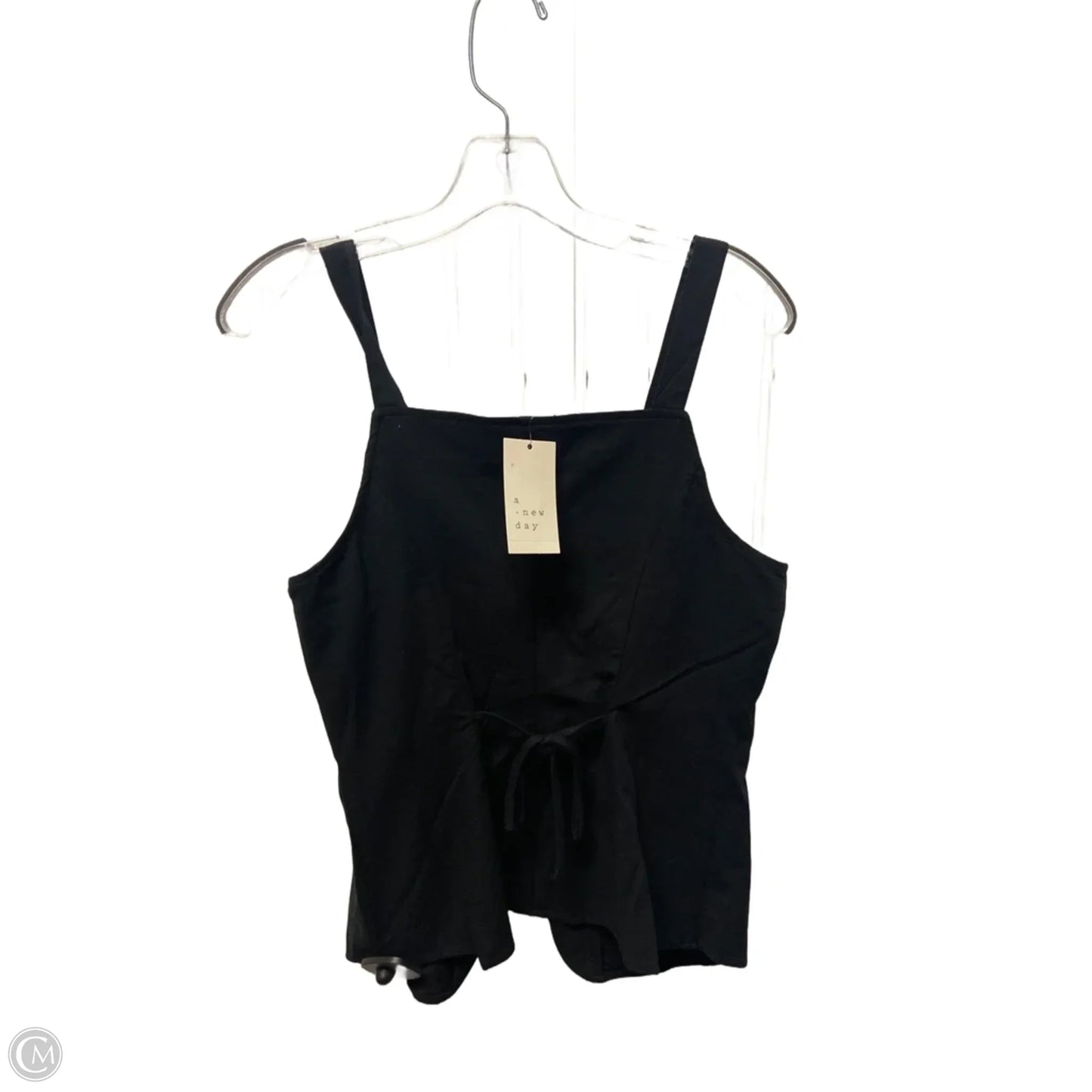 Top Sleeveless By A New Day In Black, Size: S