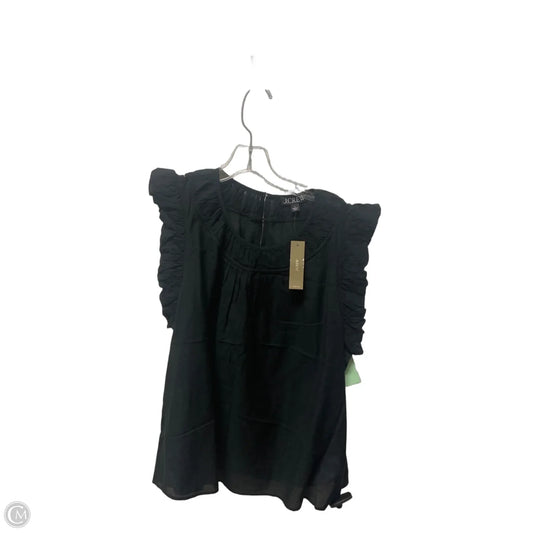 Top Sleeveless By J. Crew In Black, Size: L