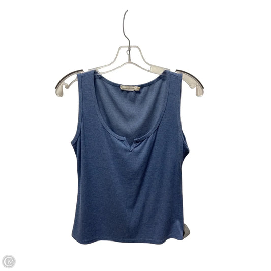 Top Sleeveless By Lush In Blue, Size: M