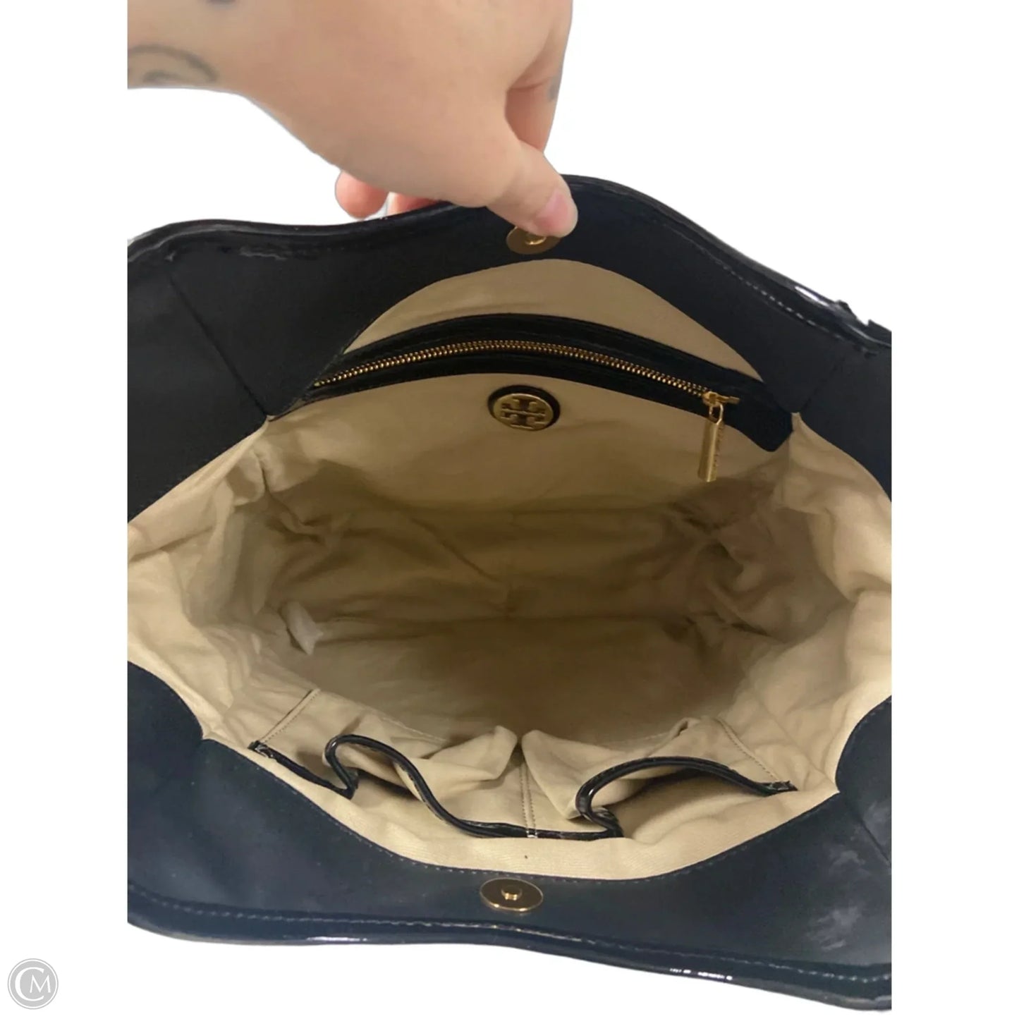 Handbag Designer By Tory Burch, Size: Medium