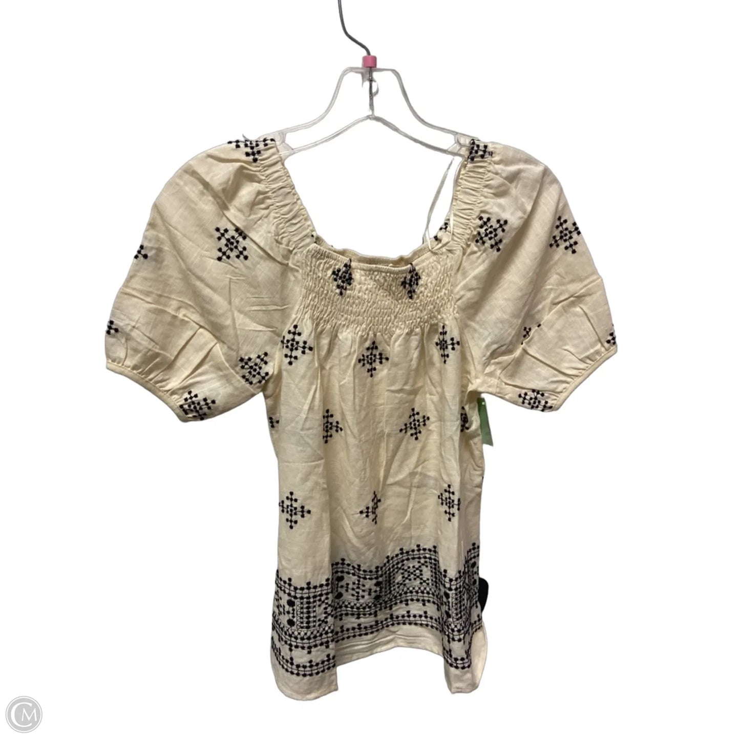 Top Short Sleeve By Clothes Mentor In Brown, Size: S