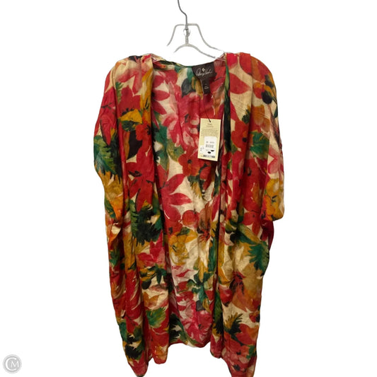 Shawl Designer By Patricia Nash In Floral Print, Size: Osfm