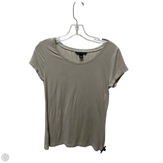 Top Short Sleeve By Banana Republic In Grey, Size: S