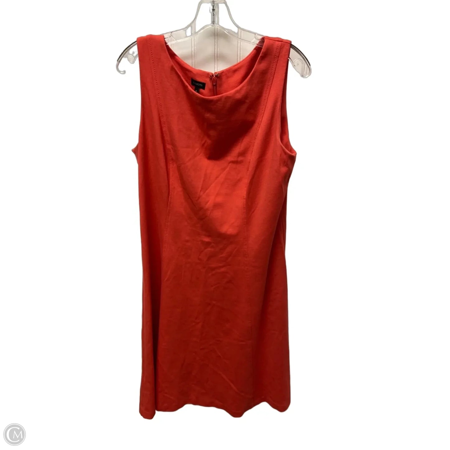 Dress Casual Midi By Talbots In Pink, Size: L