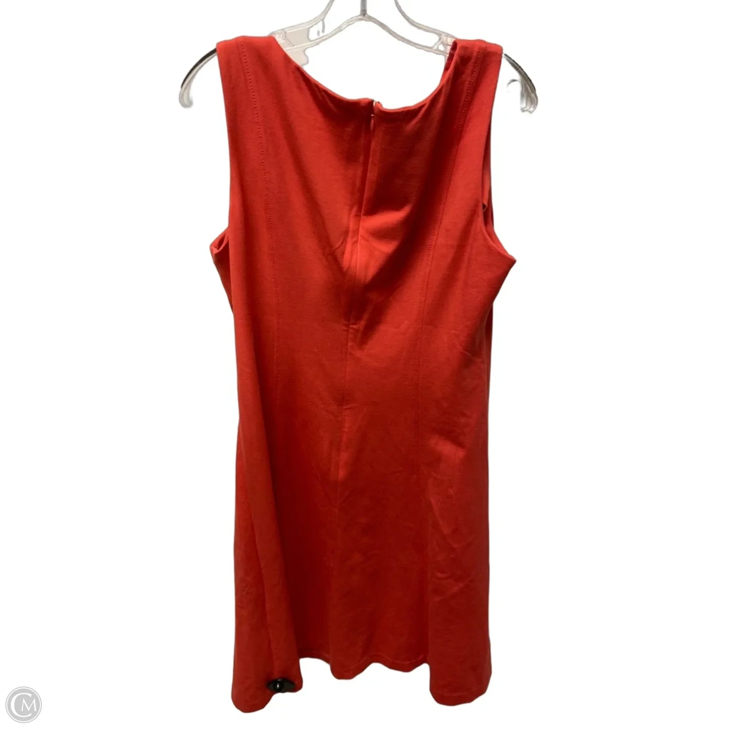 Dress Casual Midi By Talbots In Pink, Size: L