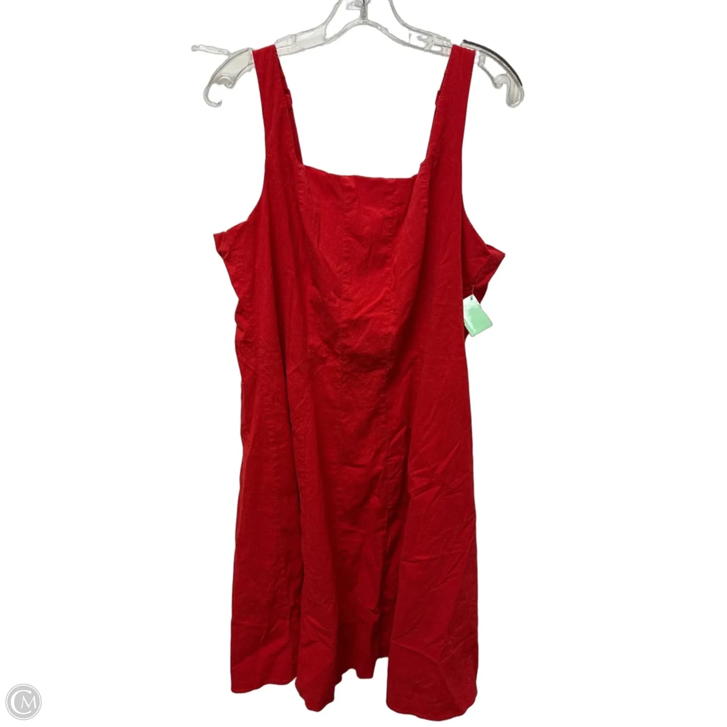 Dress Casual Midi By Torrid In Red, Size: Xl
