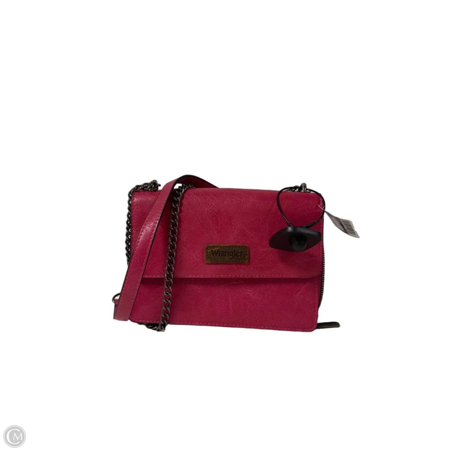 Crossbody Leather By Wrangler, Size: Medium