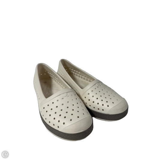 Sandals Flats By Clothes Mentor In Brown, Size: 8