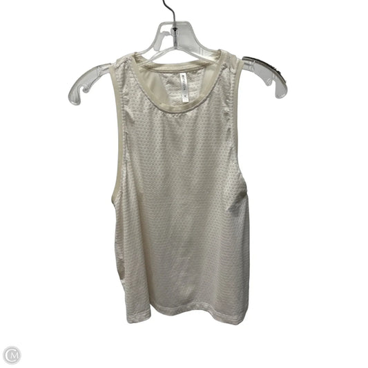 Athletic Tank Top By Athleta In White, Size: M