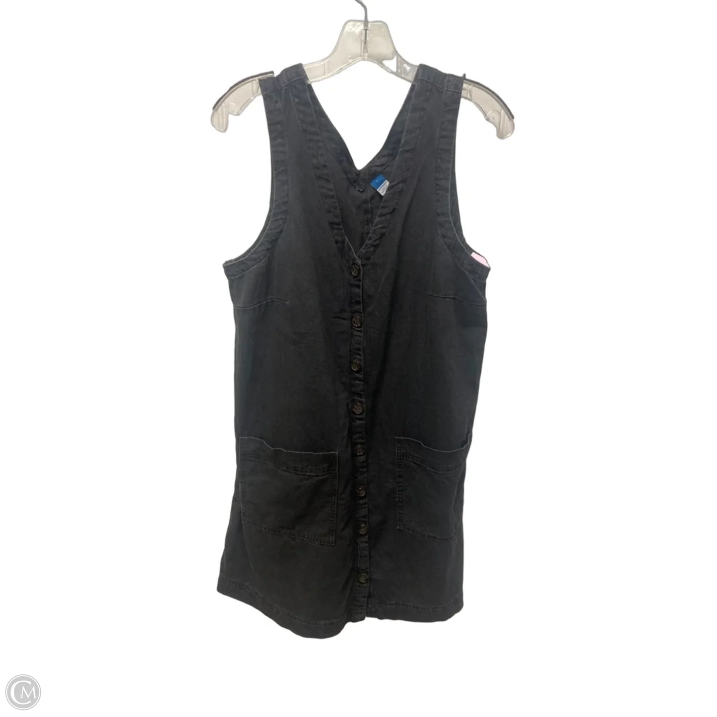 Dress Casual Midi By Old Navy In Black, Size: L