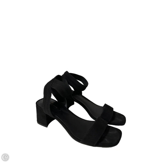 Sandals Heels Block By Bandolino In Black, Size: 7.5