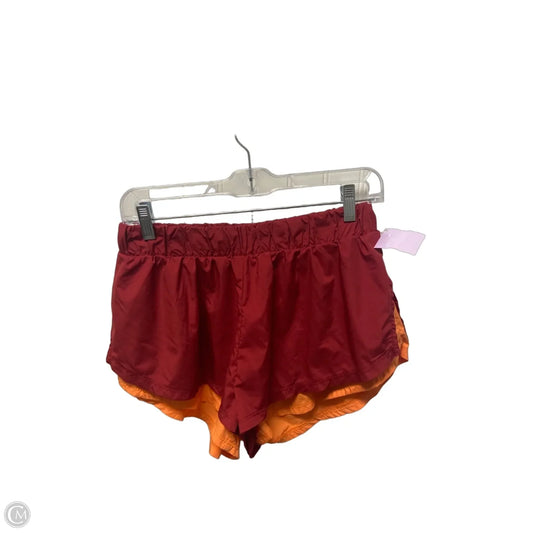 Athletic Shorts By Free People In Red, Size: S