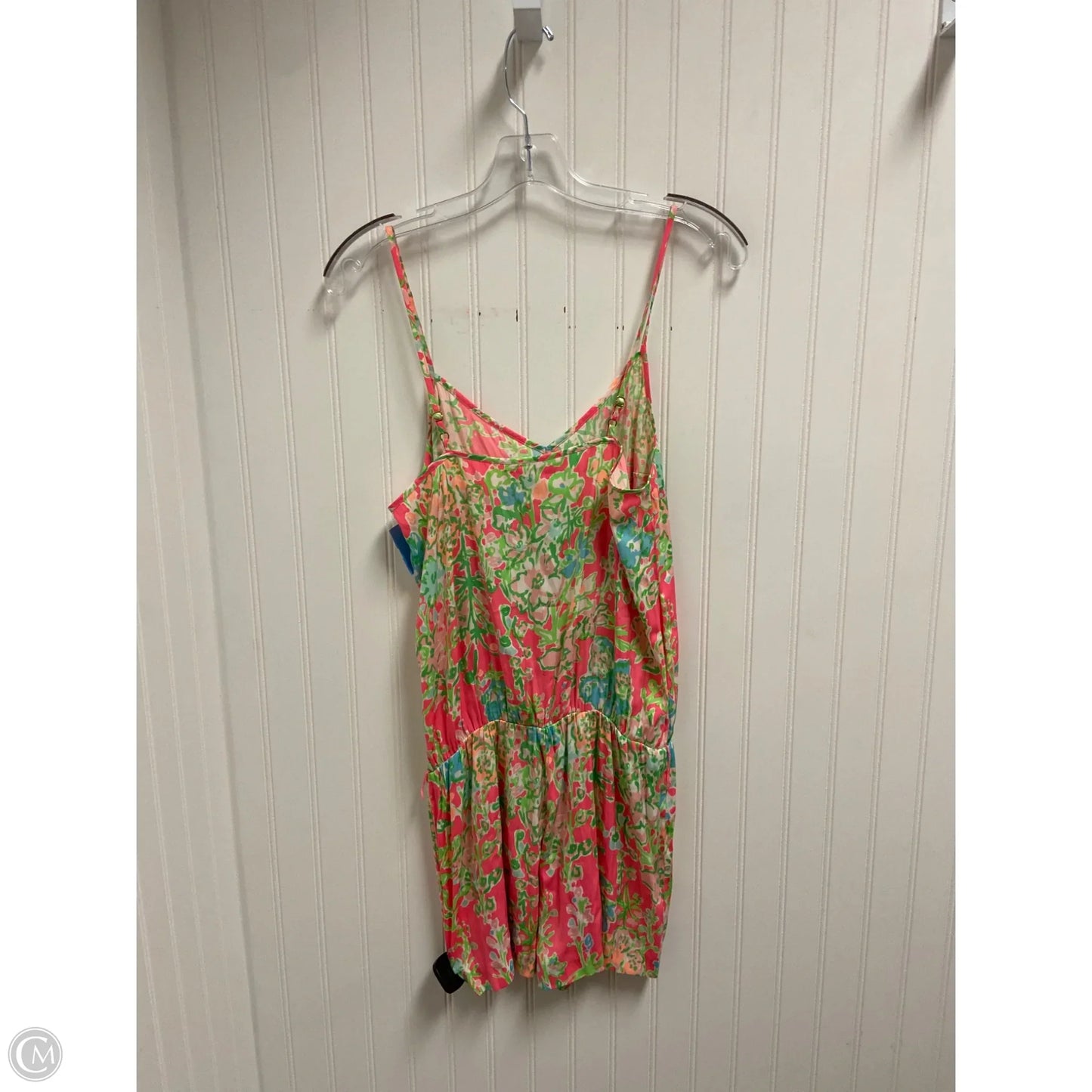 Romper Designer By Lilly Pulitzer In Pink, Size: S