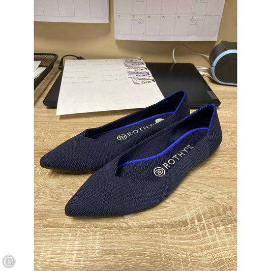 Shoes Flats By Rothys In Blue, Size: 6.5