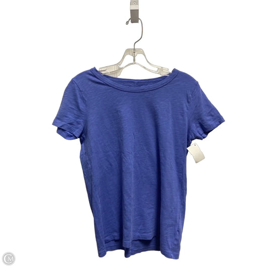 Top Short Sleeve By J. Crew In Blue, Size: Xs