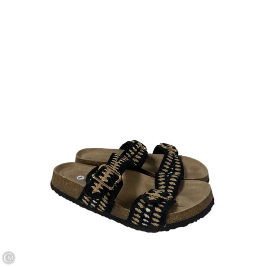 Shoes Flats By Serra In Brown, Size: 8