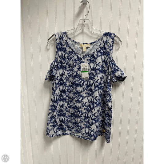 Top Sleeveless By Michael By Michael Kors In Blue, Size: L