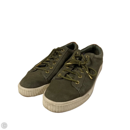 Shoes Athletic By Sperry In Green, Size: 8.5