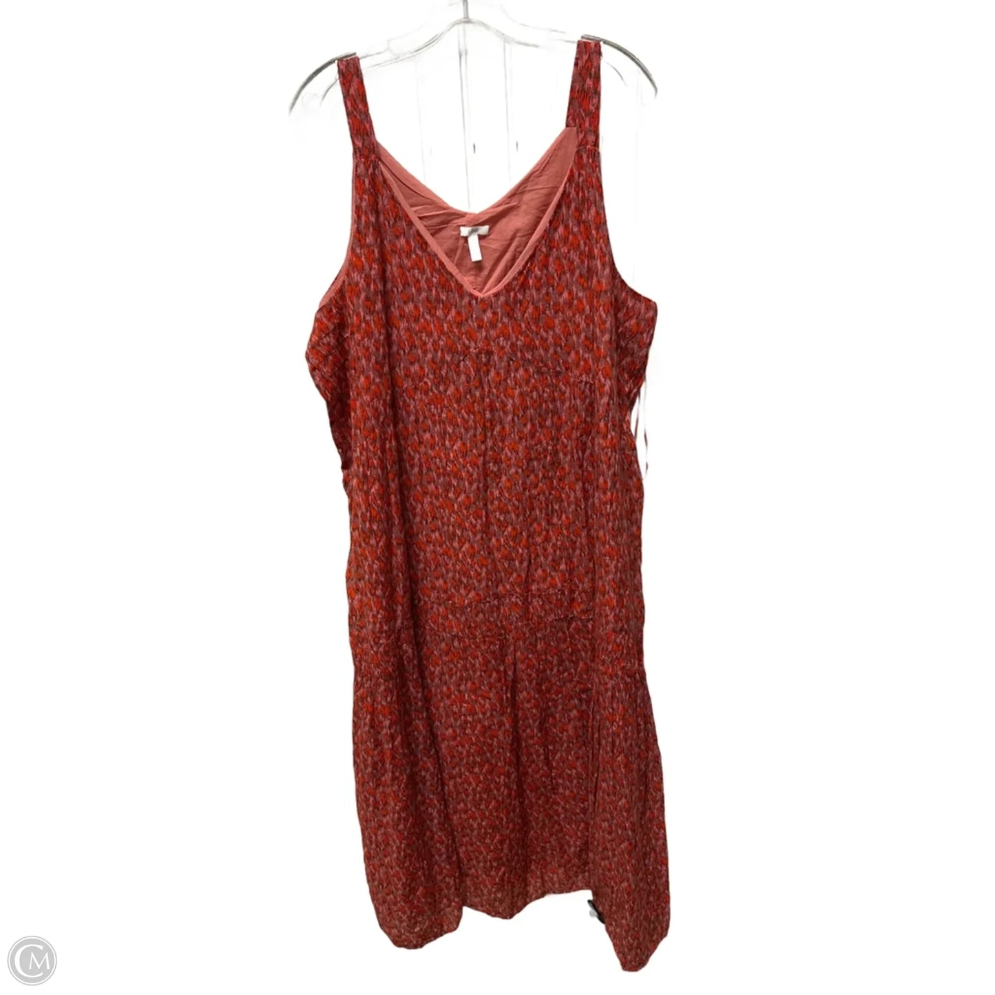 Dress Casual Maxi By Joie In Orange, Size: 16