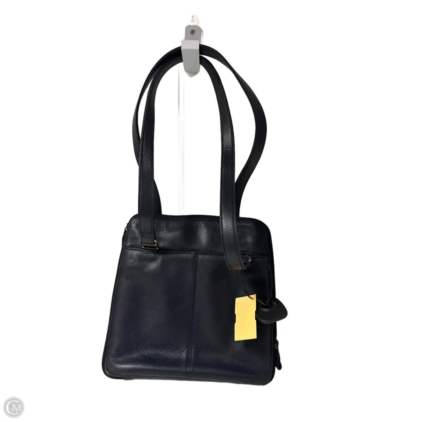 Handbag Leather By Liz Claiborne, Size: Medium