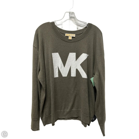 Sweater By Michael By Michael Kors In Green, Size: Xl