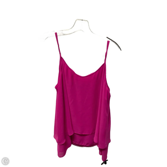 Top Sleeveless By Gianni Bini In Pink, Size: L