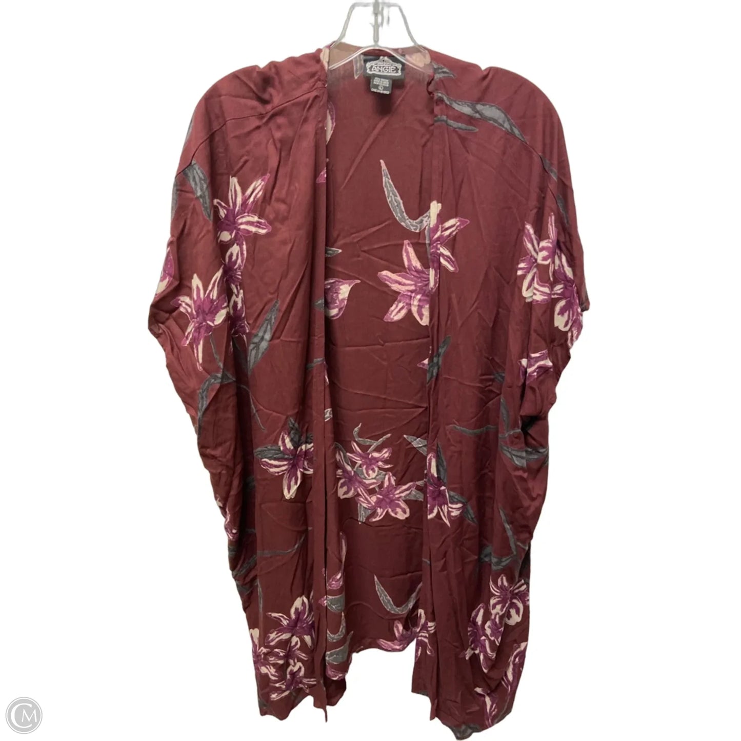 Shawl By Clothes Mentor In Red, Size: L