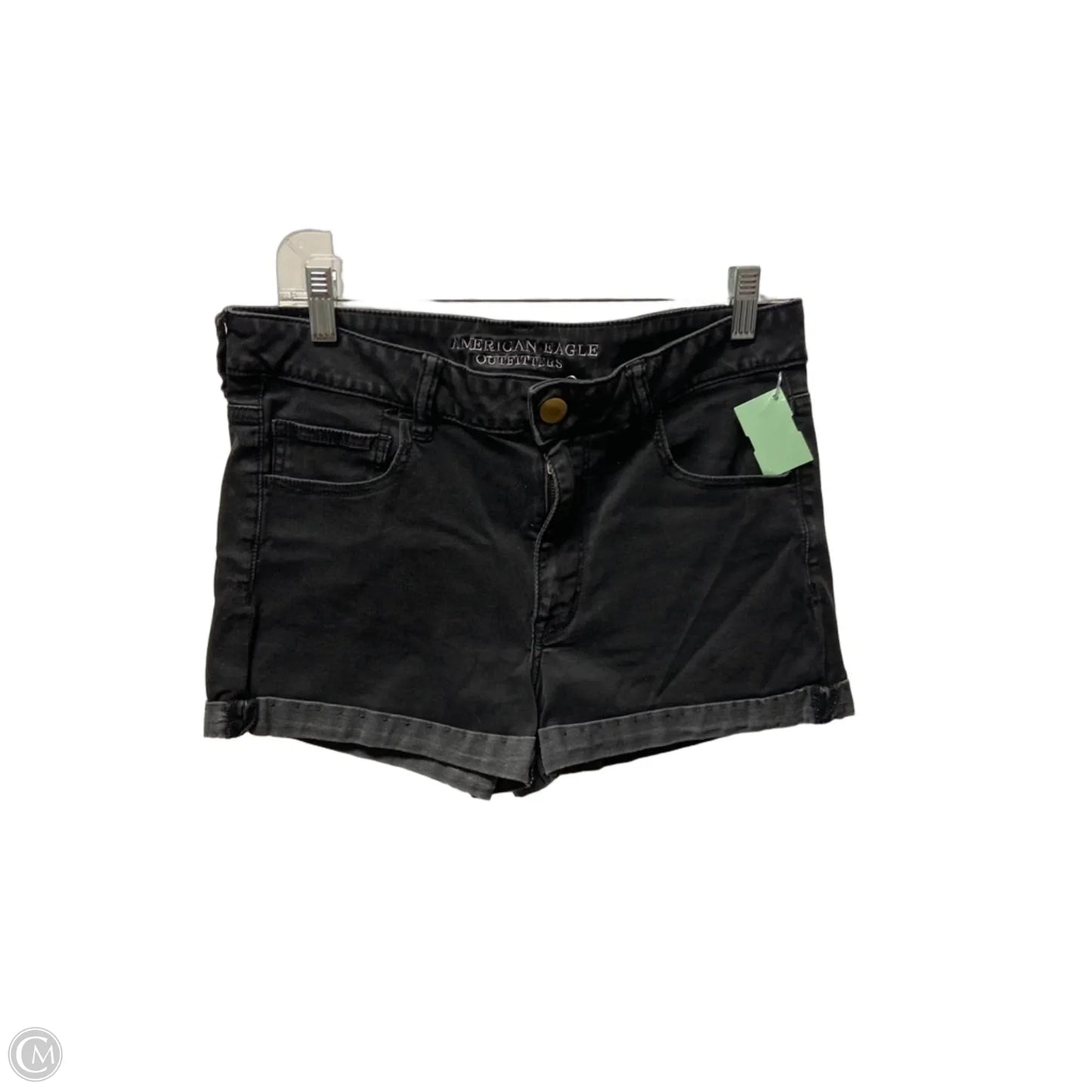 Shorts By American Eagle In Black, Size: 14