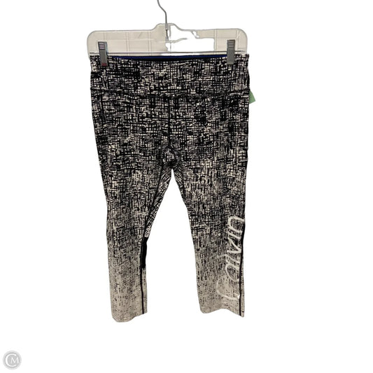 Athletic Leggings Capris By Calvin Klein In Grey, Size: M