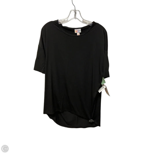 Top Short Sleeve By Lularoe In Black, Size: Xs