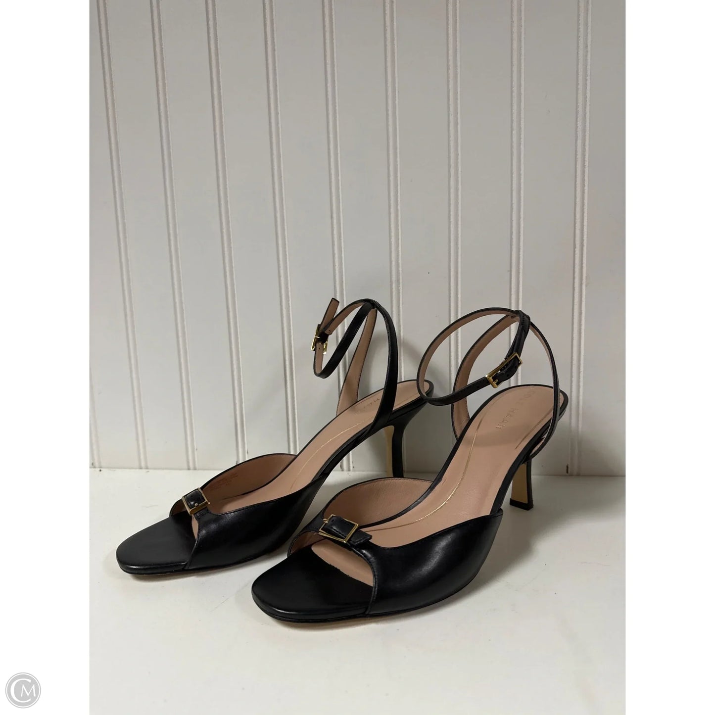 Sandals Heels Stiletto By Cole-haan In Black, Size: 10