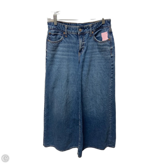 Jeans Boyfriend By American Eagle In Blue Denim, Size: 2