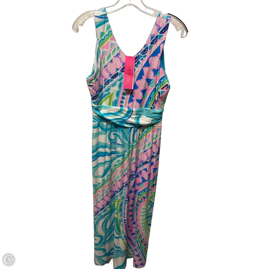 Dress Designer By Lilly Pulitzer In Blue & Purple, Size: S