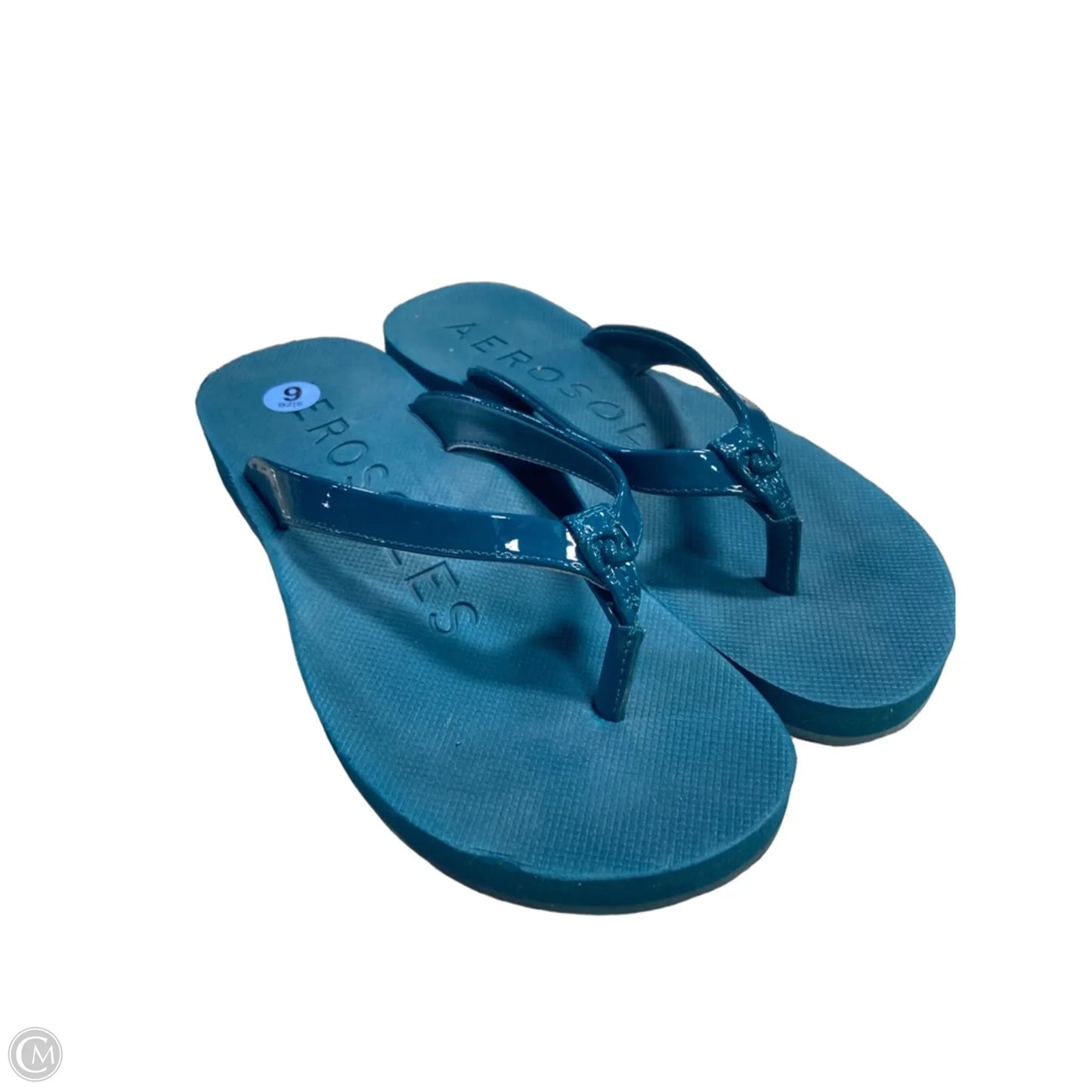 Sandals Flip Flops By Aerosoles In Green, Size: 6