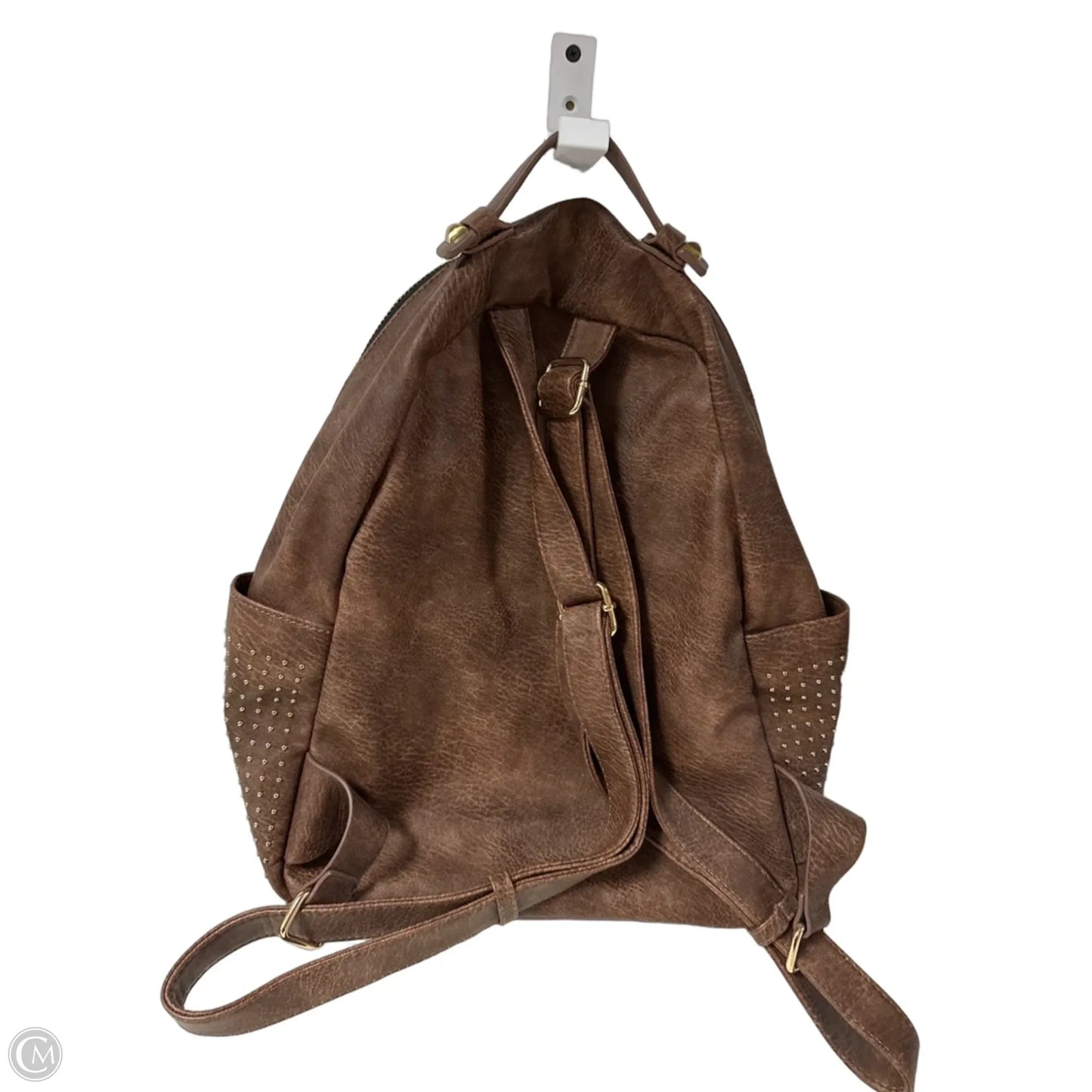Backpack Leather By Mms, Size: Medium