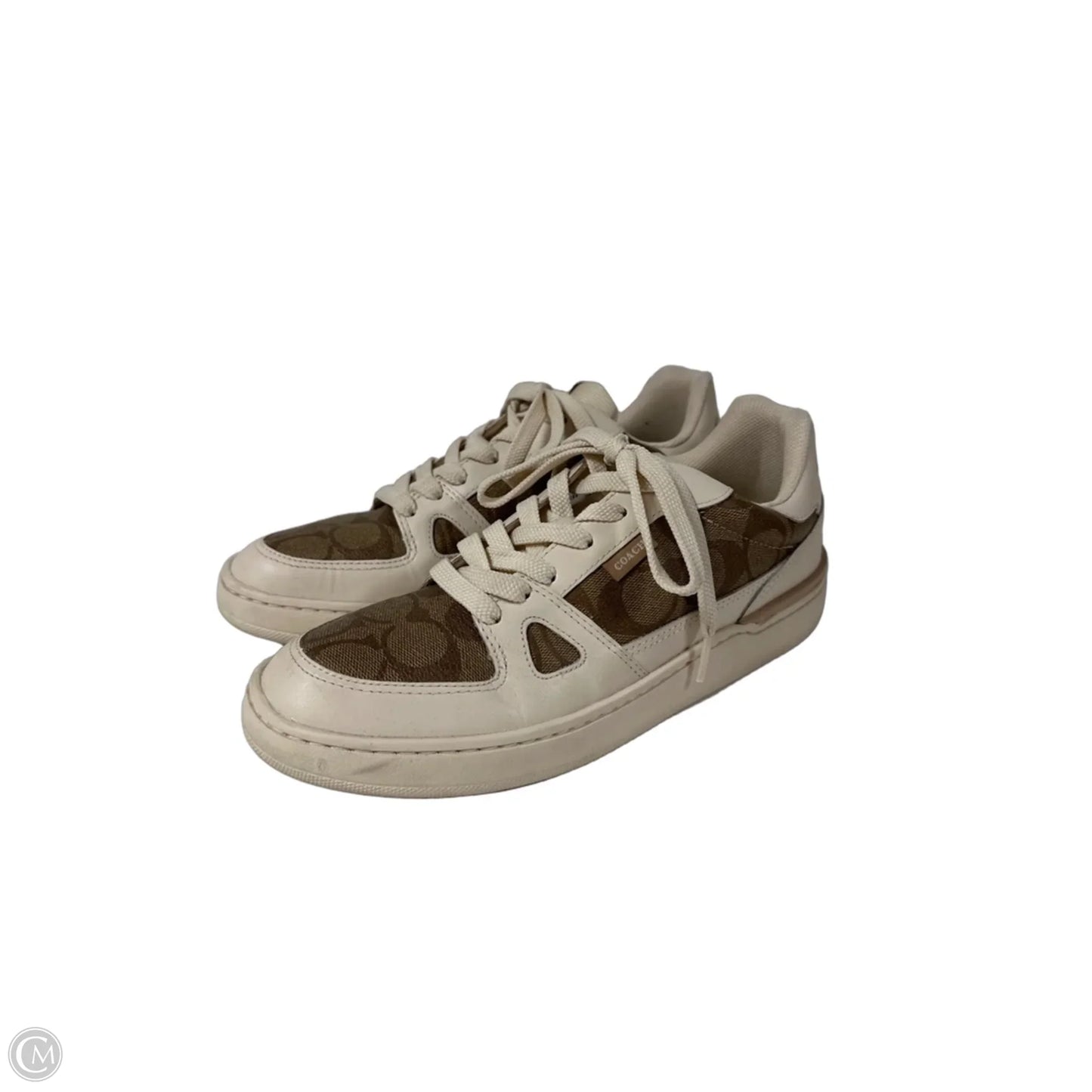 Shoes Designer By Coach In Cream, Size: 9