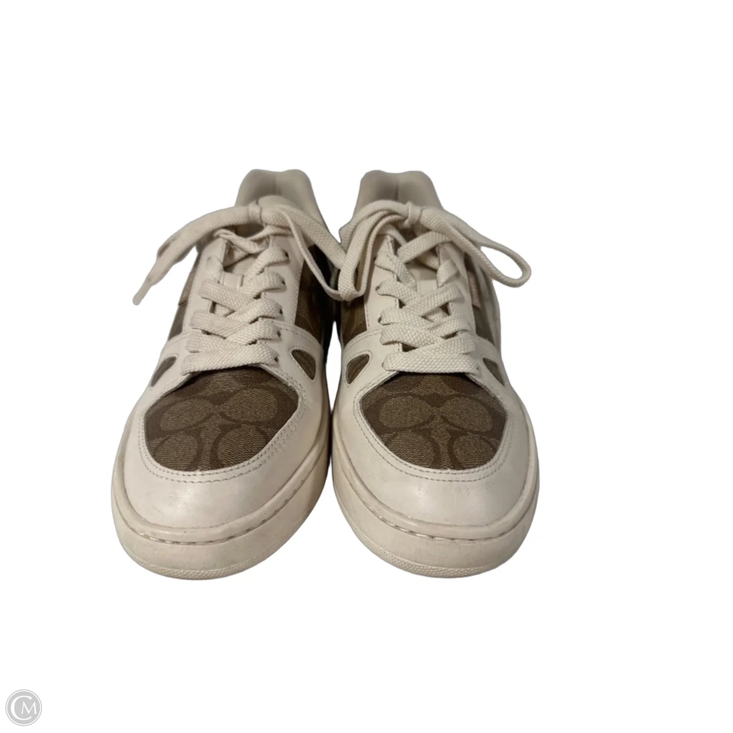 Shoes Designer By Coach In Cream, Size: 9