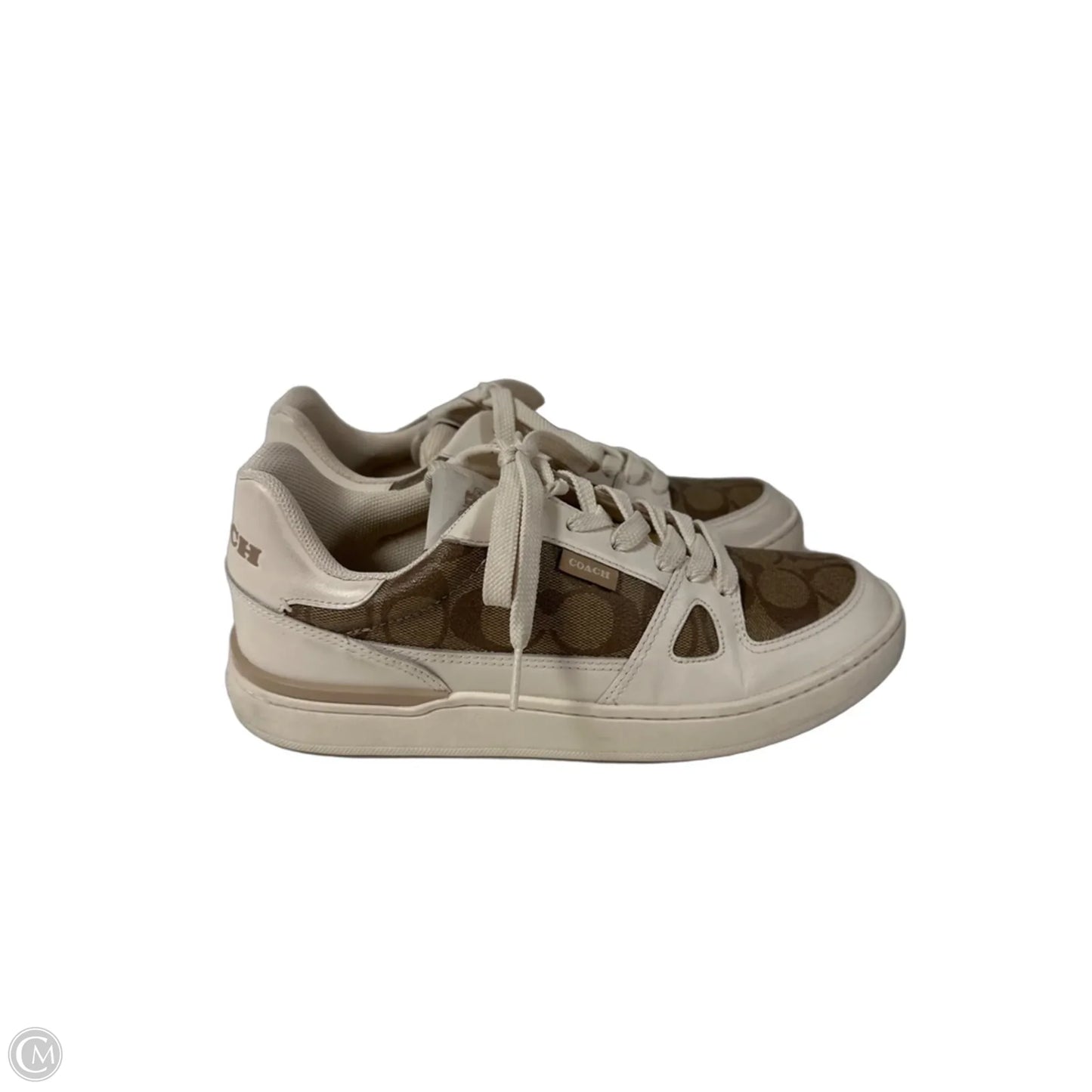 Shoes Designer By Coach In Cream, Size: 9