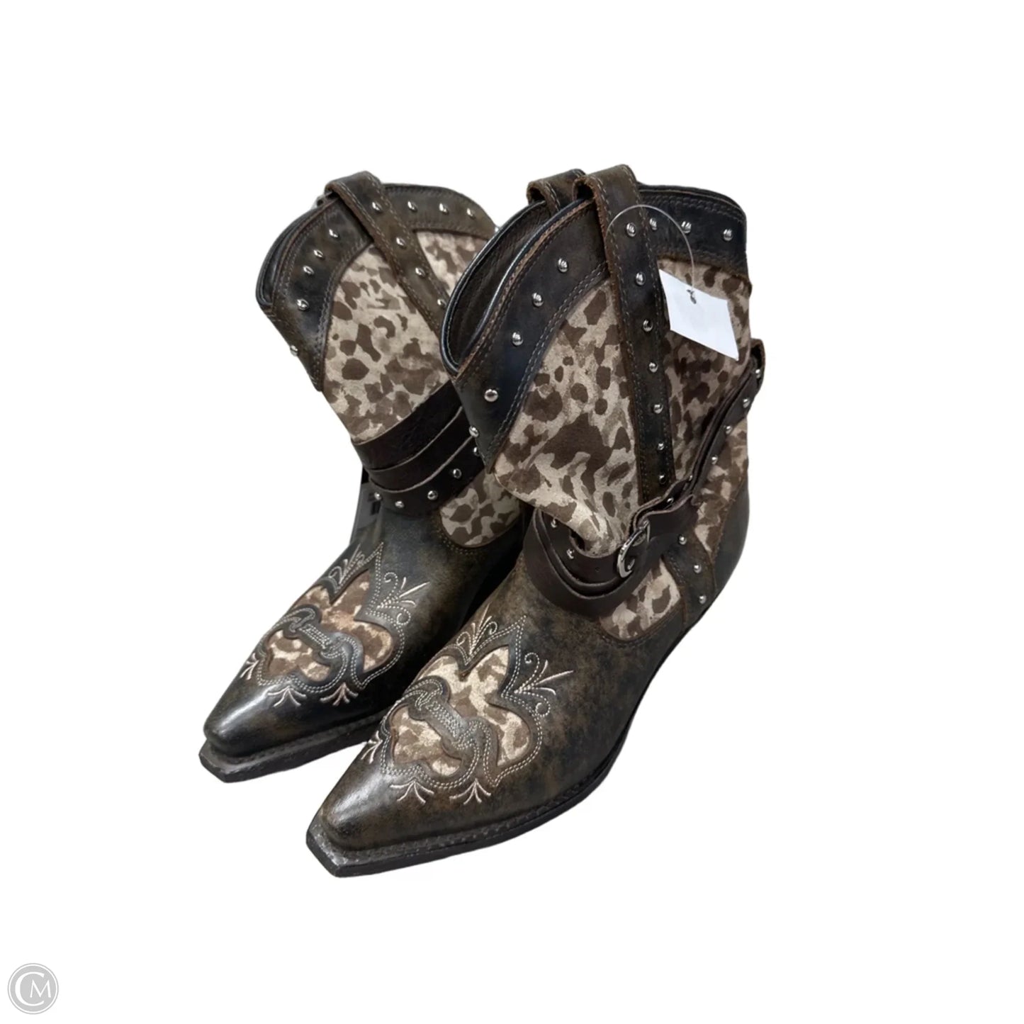 Boots Western By Clothes Mentor In Brown, Size: 7