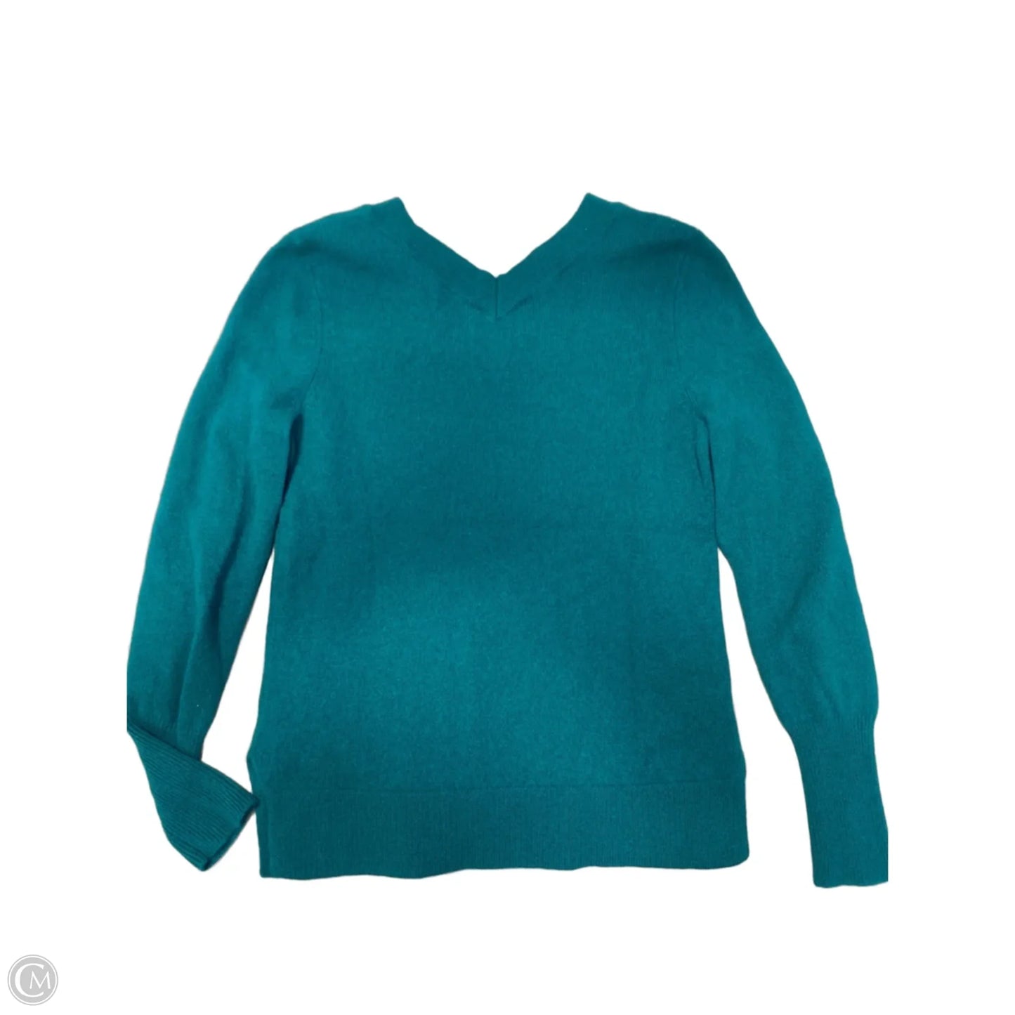 Sweater Cashmere By Halogen In Green, Size: S