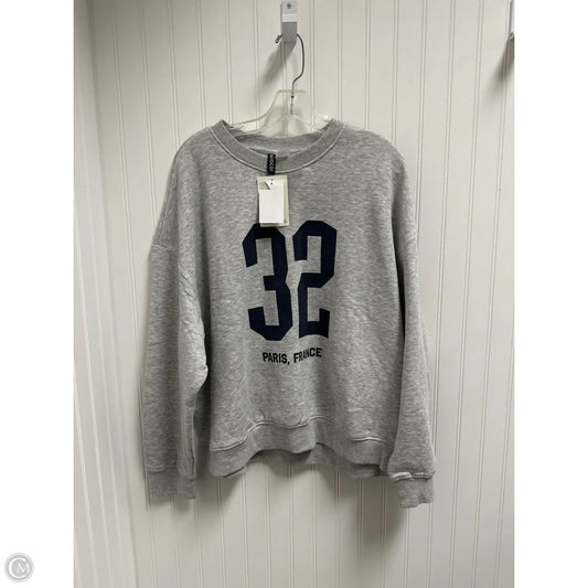 Sweater By Divided In Grey, Size: Xl